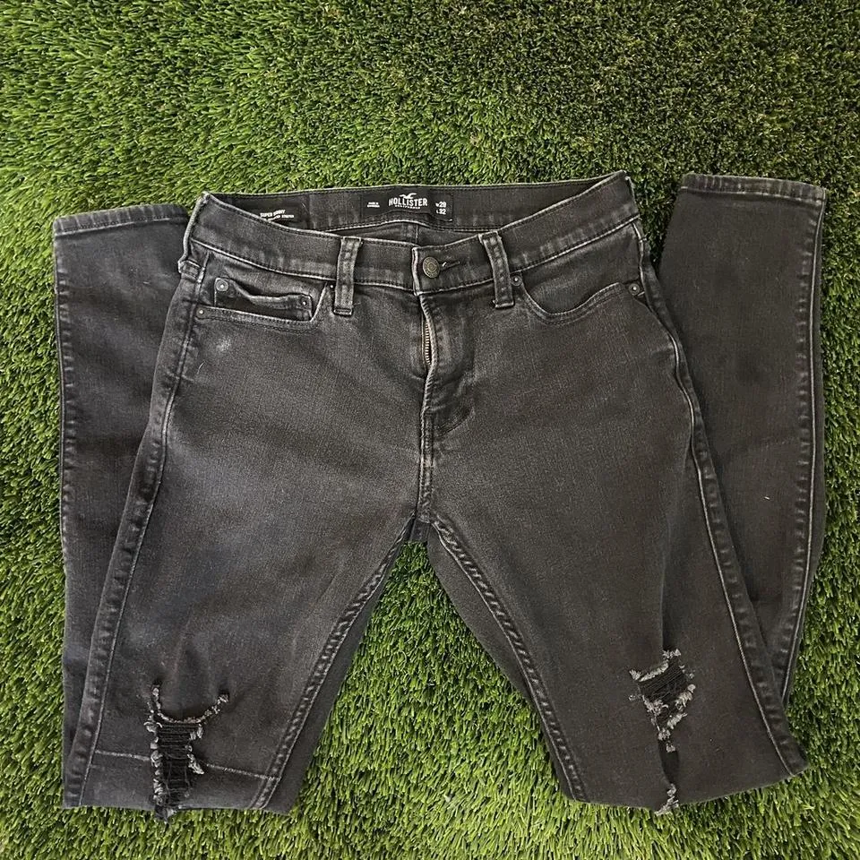 Hollister Co. Men's Black Jeans