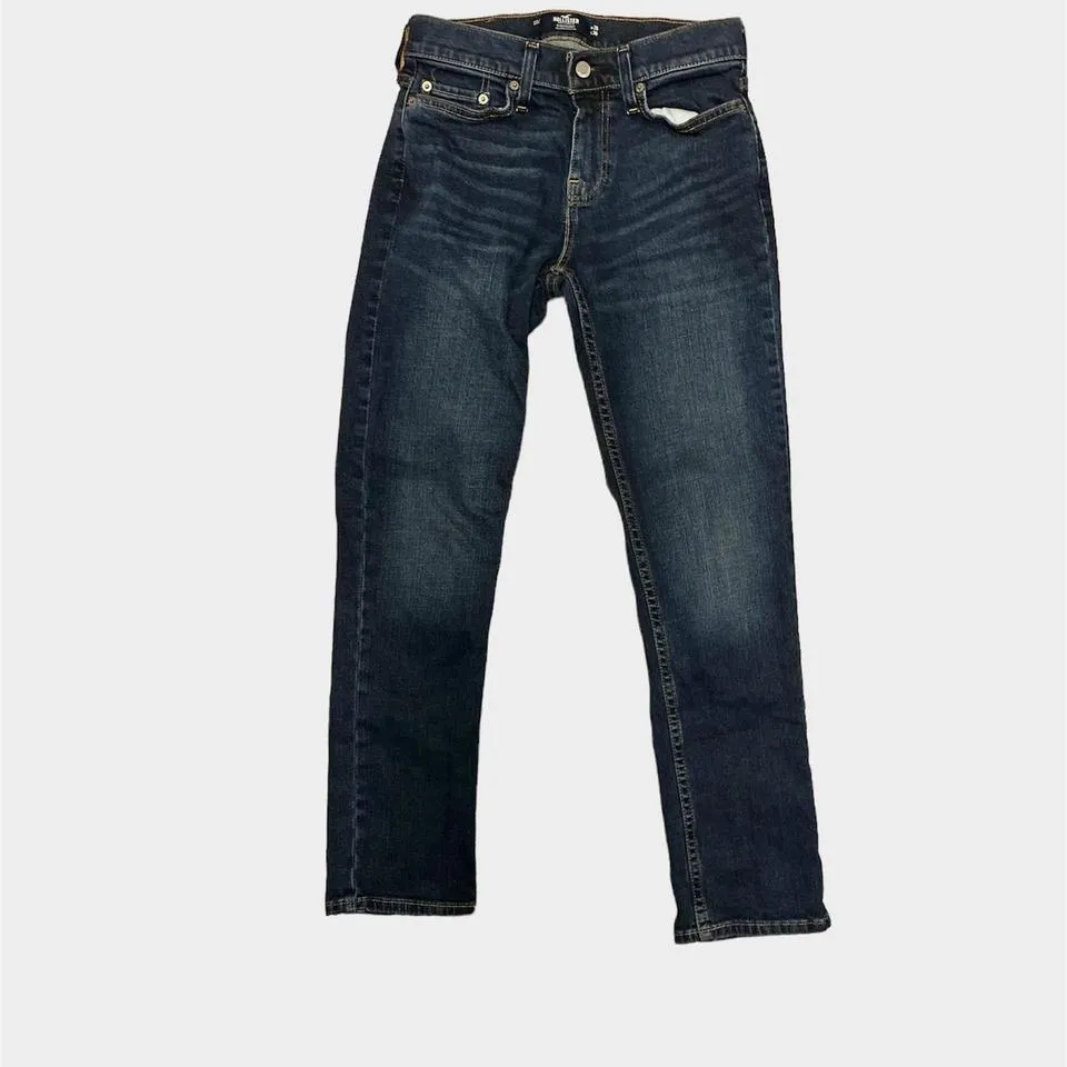 Hollister Co. Men's Blue and Navy Jeans