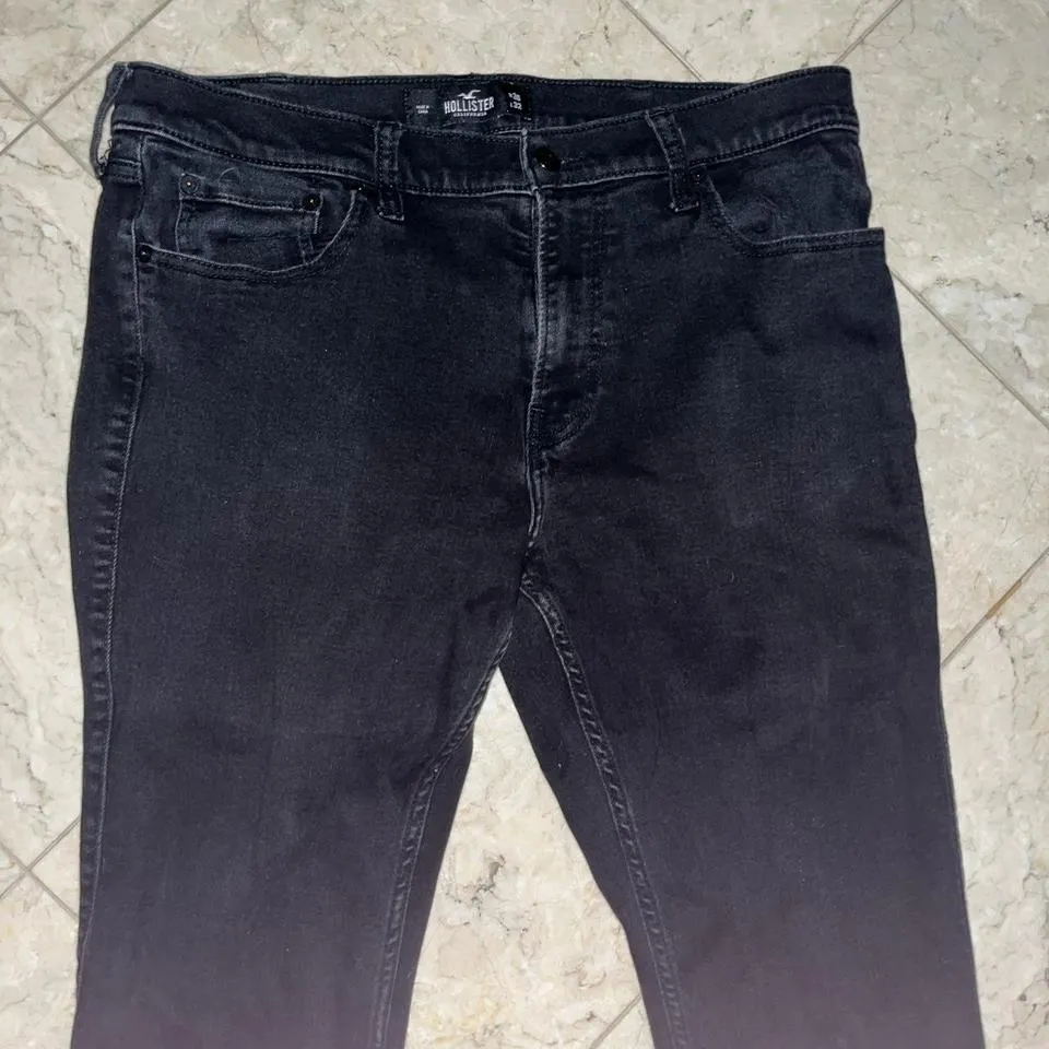 Hollister Co. Men's Black Jeans