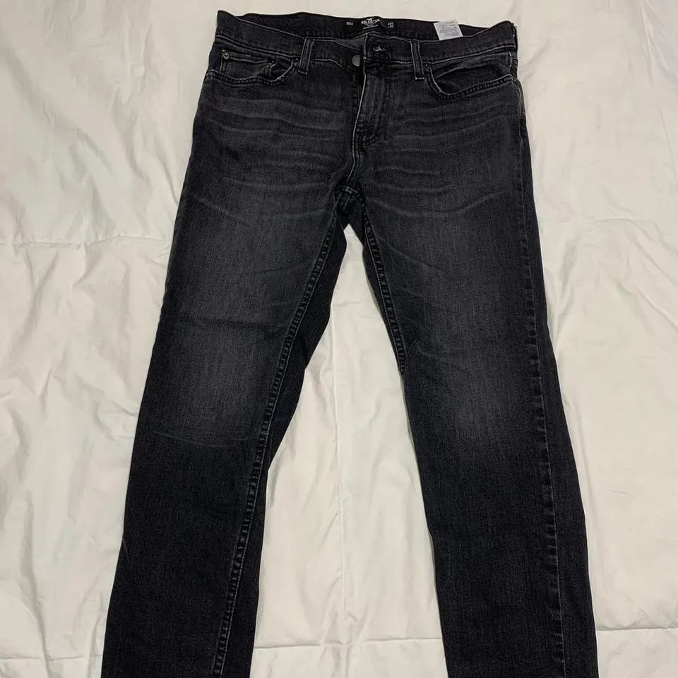 Hollister Co. Men's Black Jeans