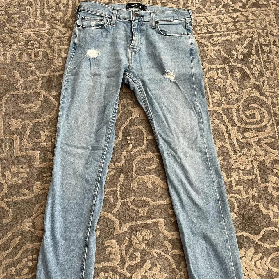 Hollister Co. Men's Navy Jeans