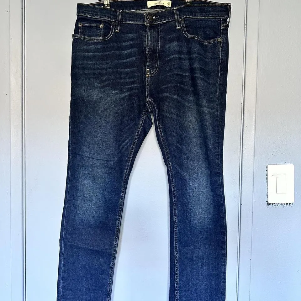 Hollister Co. Men's Navy Jeans