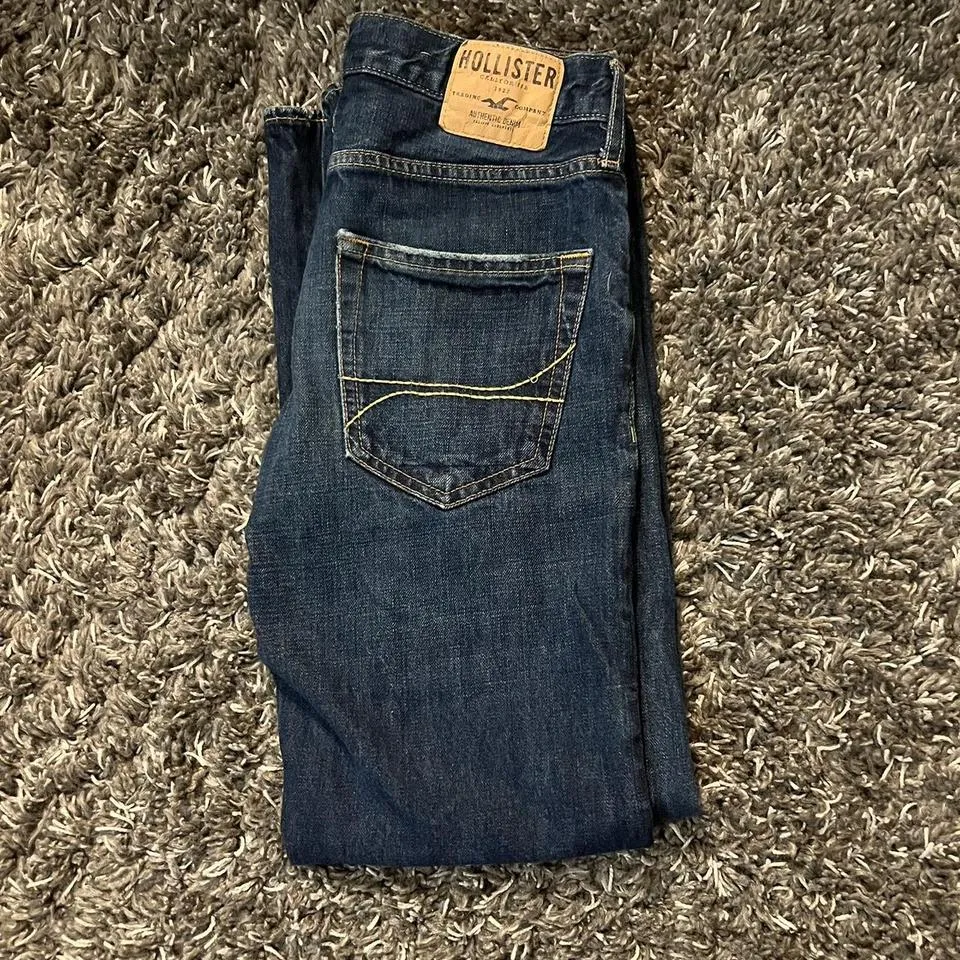 Hollister Co. Men's Blue Jeans