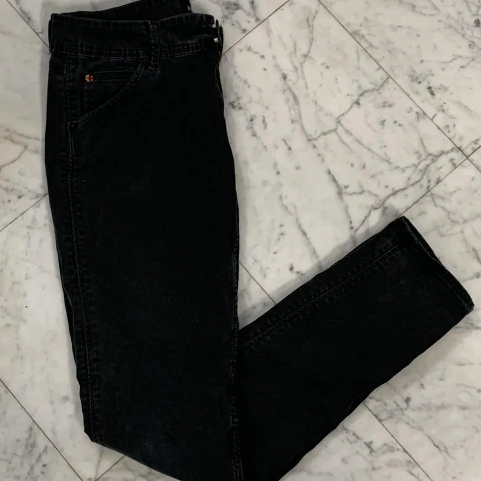 Hudson Men's Black and Grey Jeans