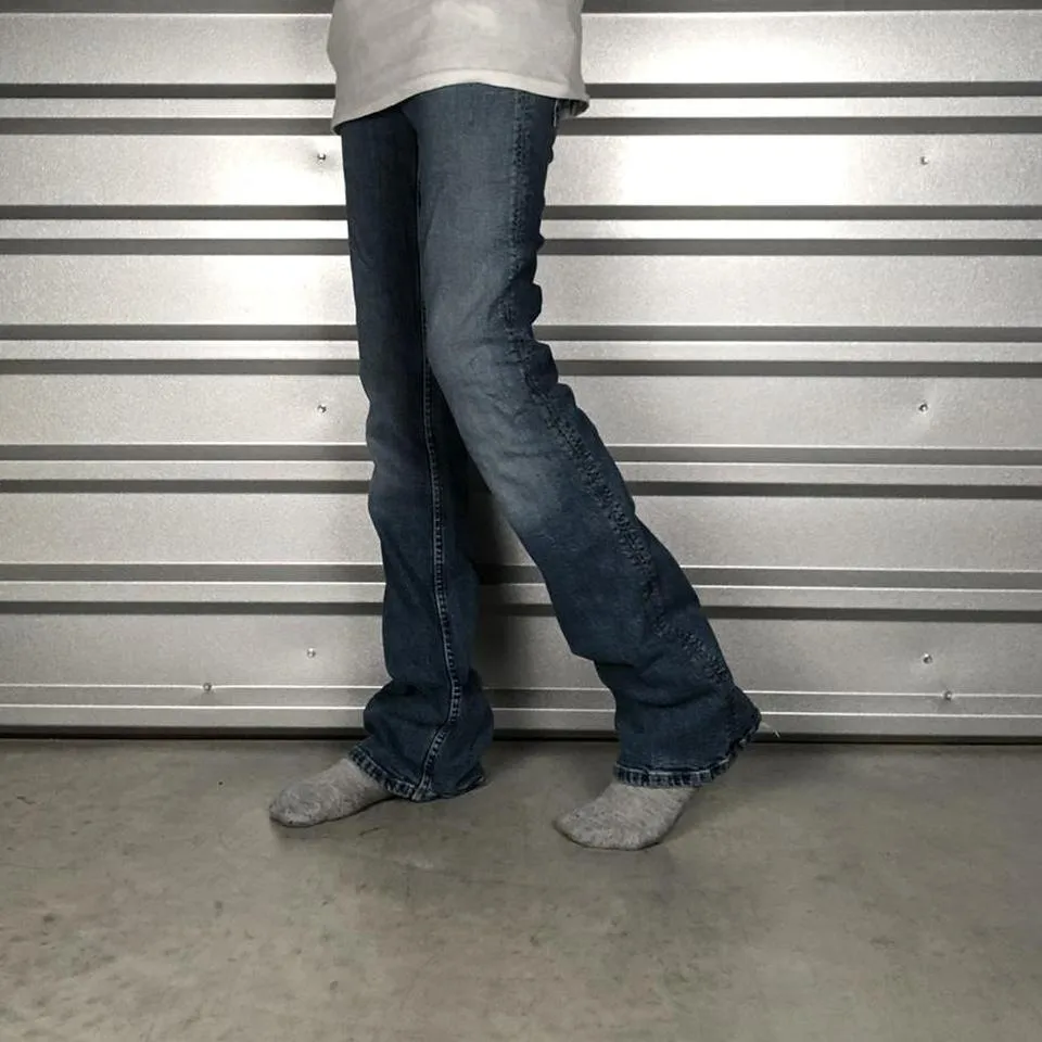 Hudson Men's Blue and Navy Jeans