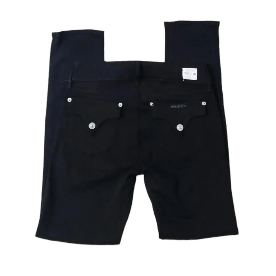 Hudson Men's Black and Silver Jeans