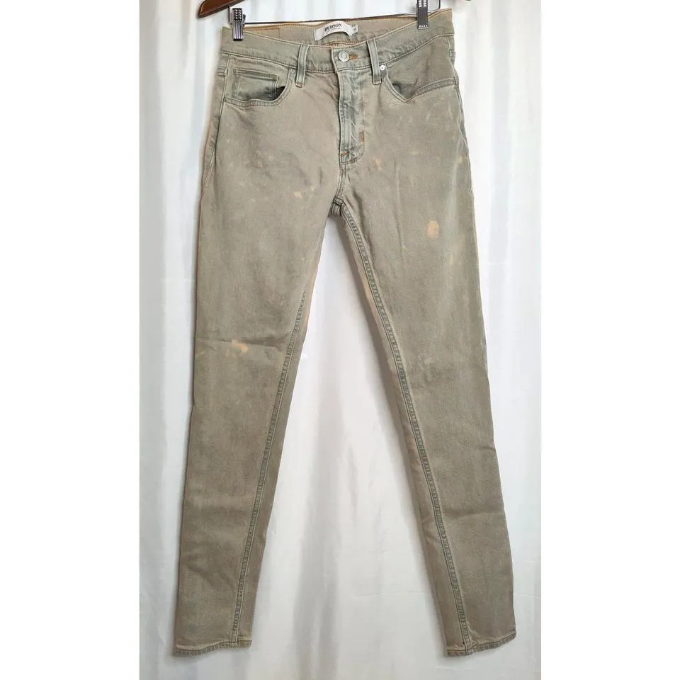 Hudson Men's Blue and Grey Jeans