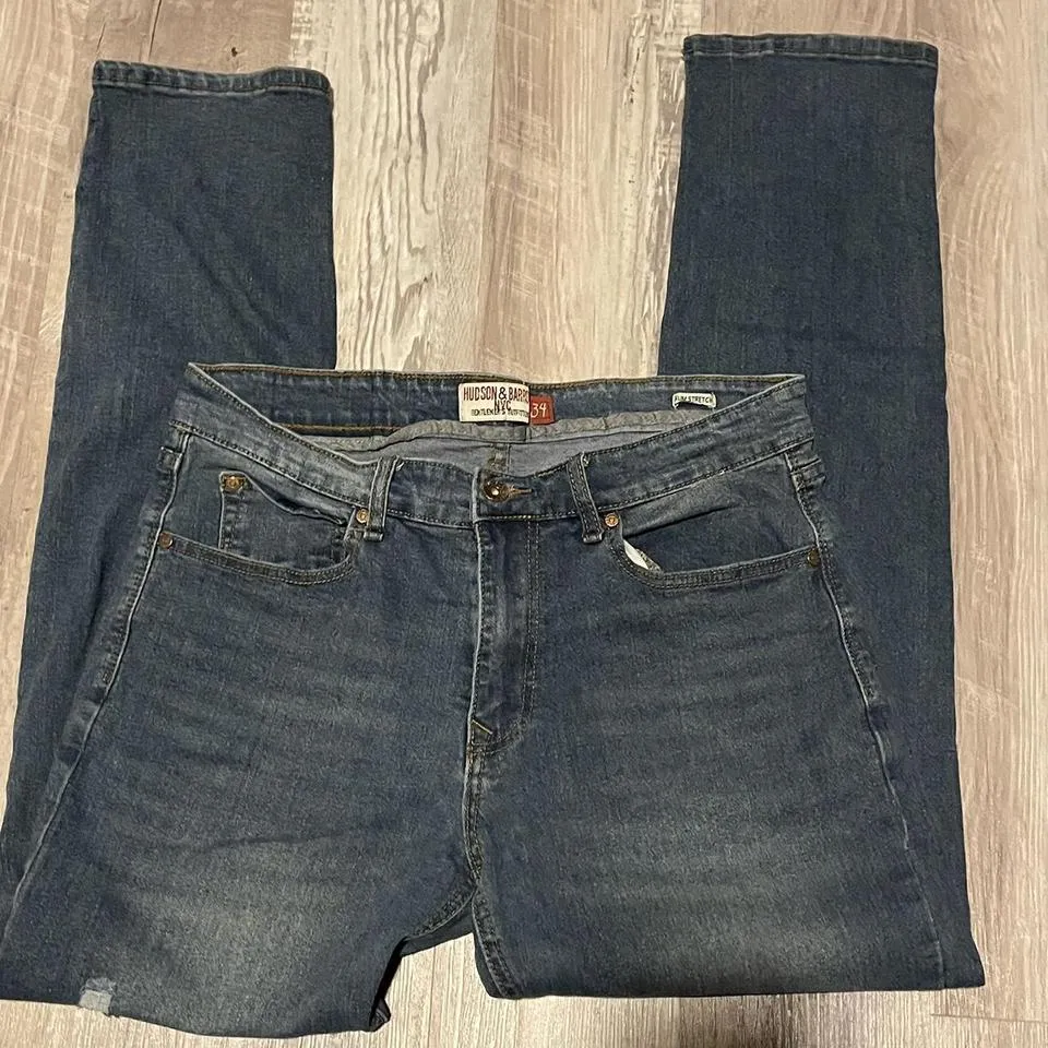 Hudson Men's Blue Jeans