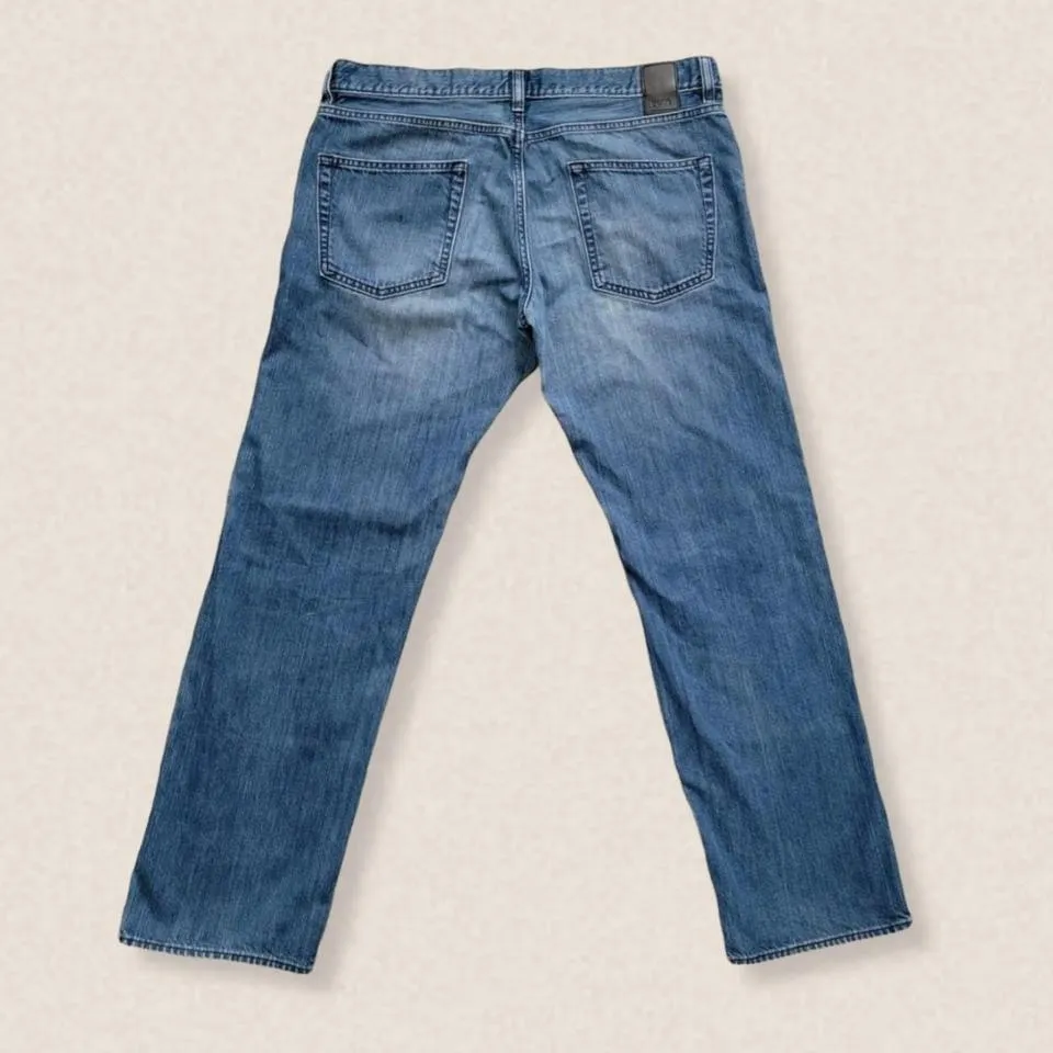 Hugo Boss Men's Navy and Blue Jeans