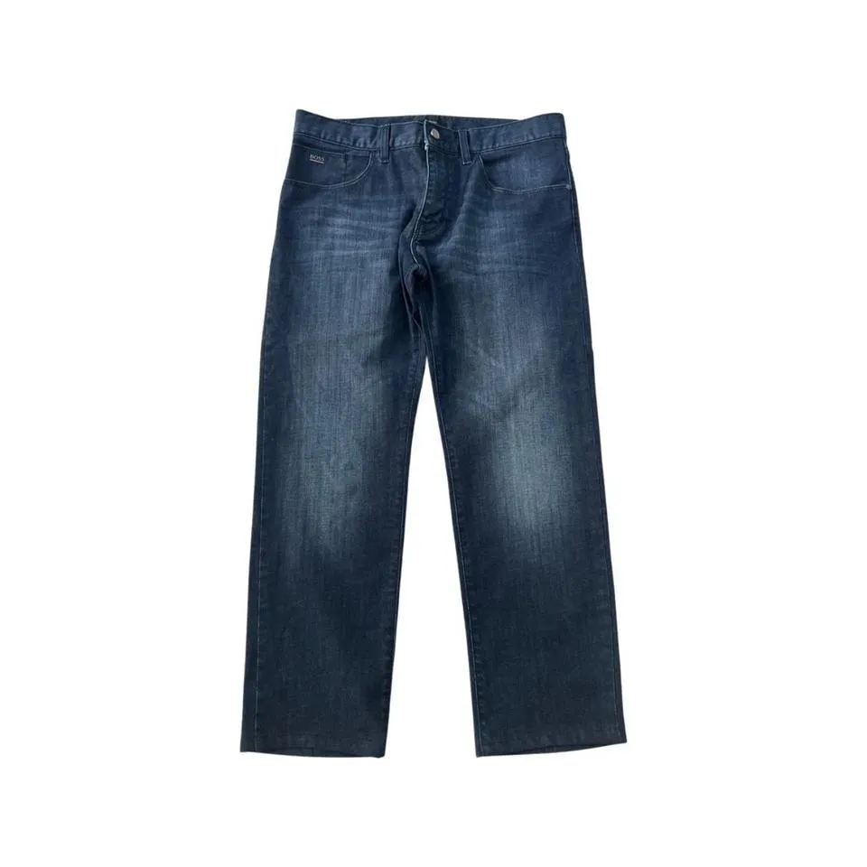 Hugo Boss Men's Navy Jeans