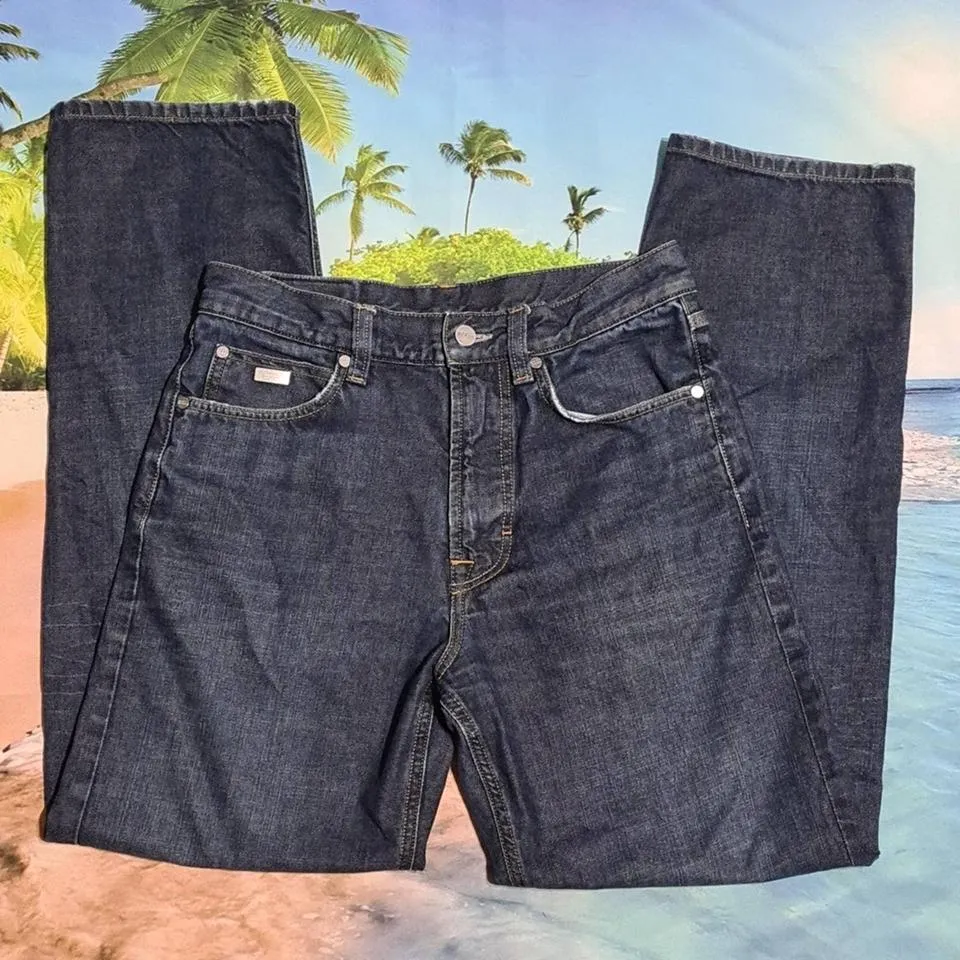 Hugo Boss Men's Blue Jeans