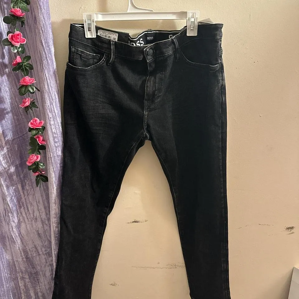 Hugo Boss Men's Black Jeans