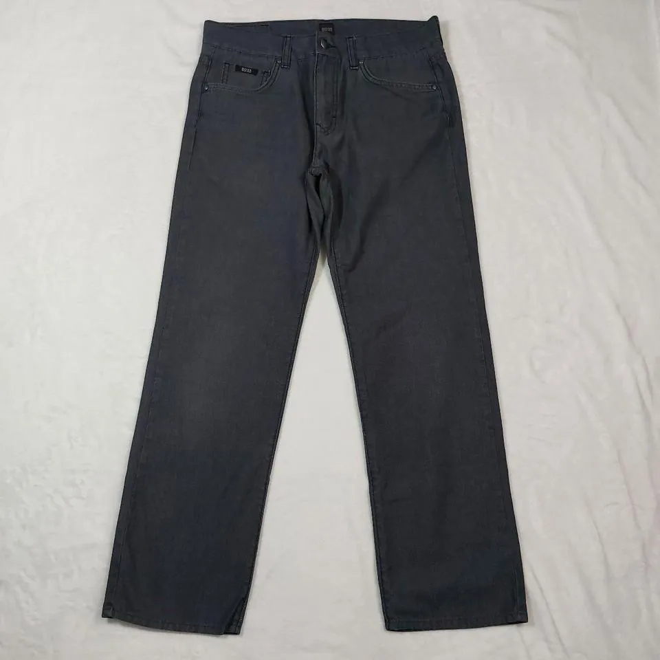 Hugo Boss Men's Navy Jeans