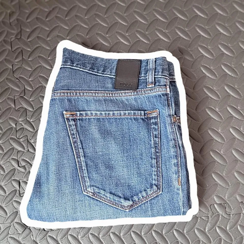 Hugo Boss Men's Navy Jeans