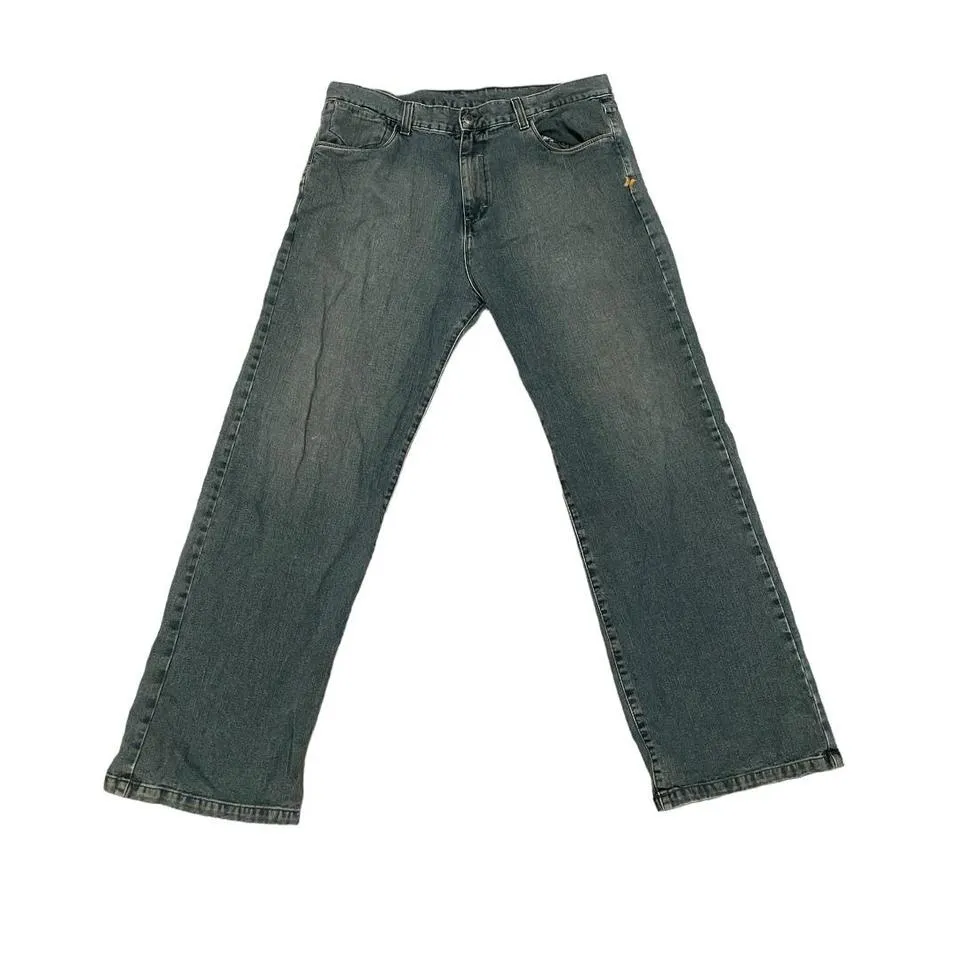 Hurley Men's Blue and Red Jeans