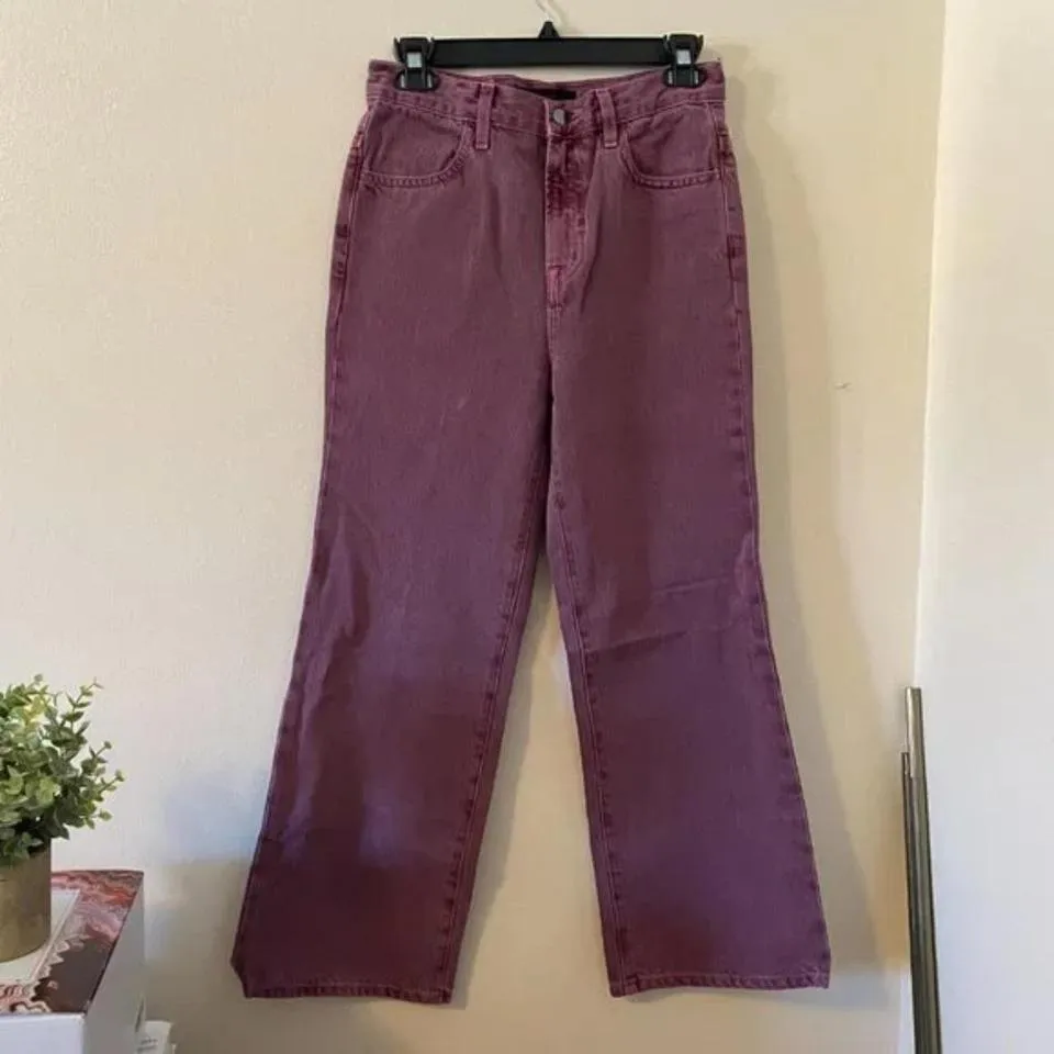 J Brand Men's Purple and Pink Jeans