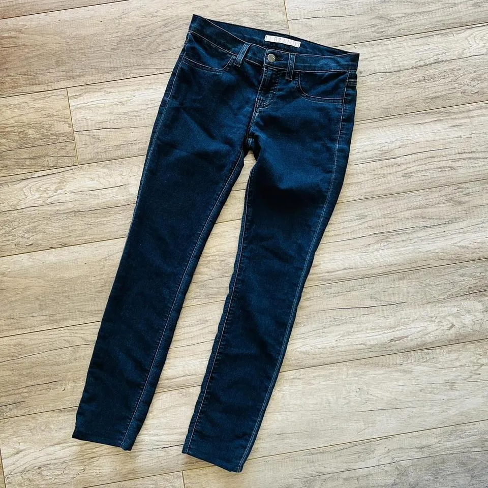 J Brand Men's Black and Navy Jeans