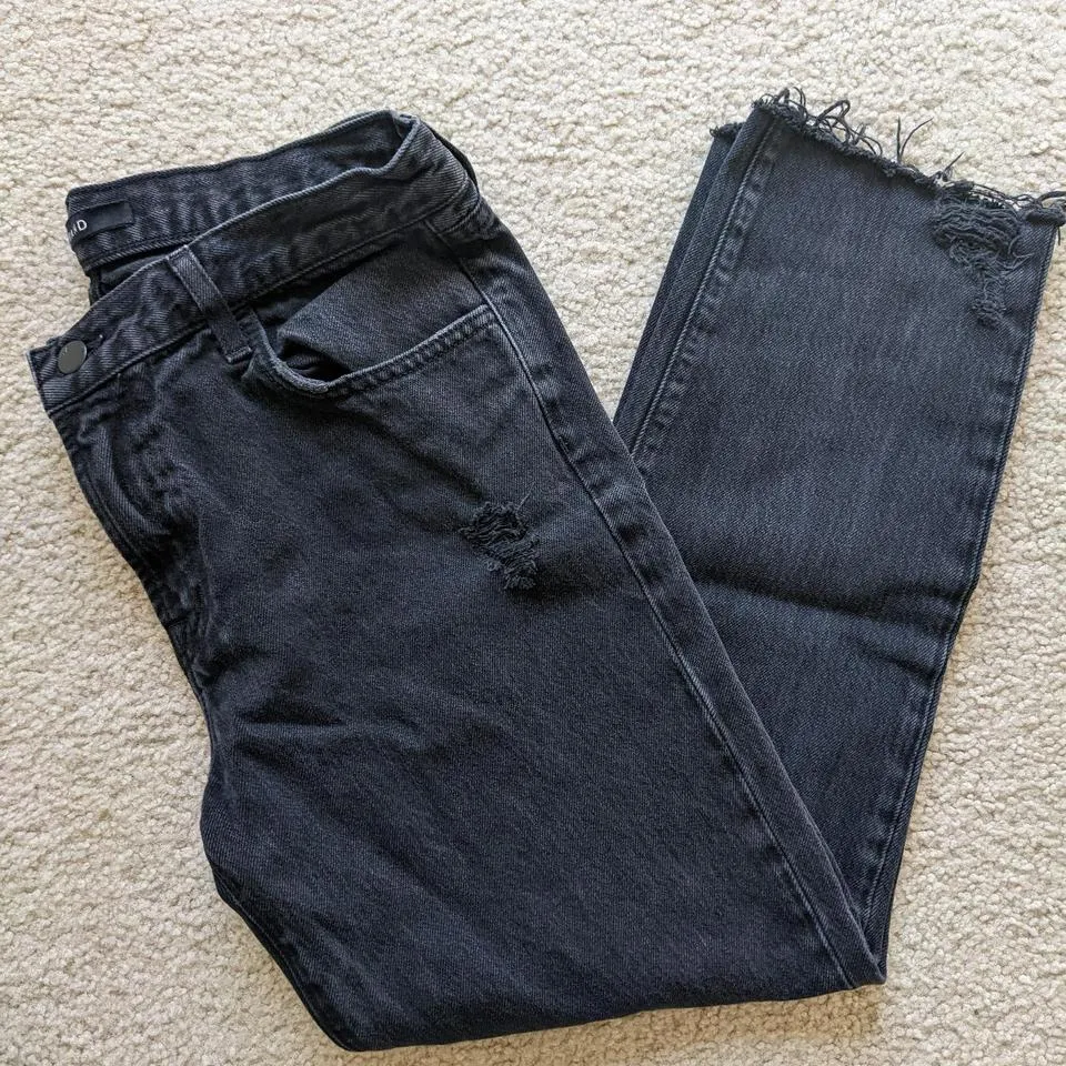 J Brand Men's Navy and Black Jeans