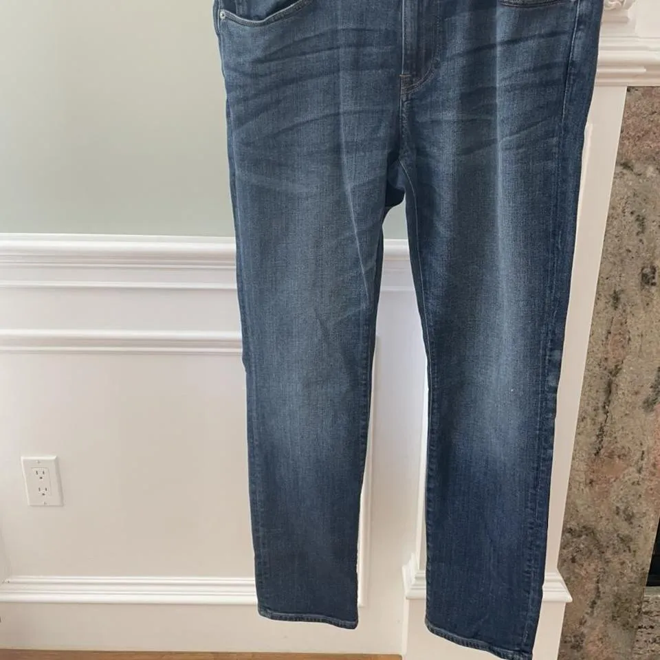 J.Crew Men's Navy and Blue Jeans