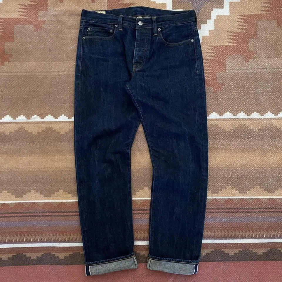 J.Crew Men's Navy and Blue Jeans