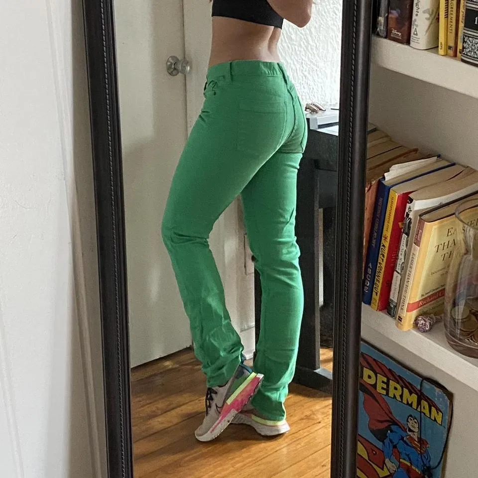 J.Crew Men's Green Jeans