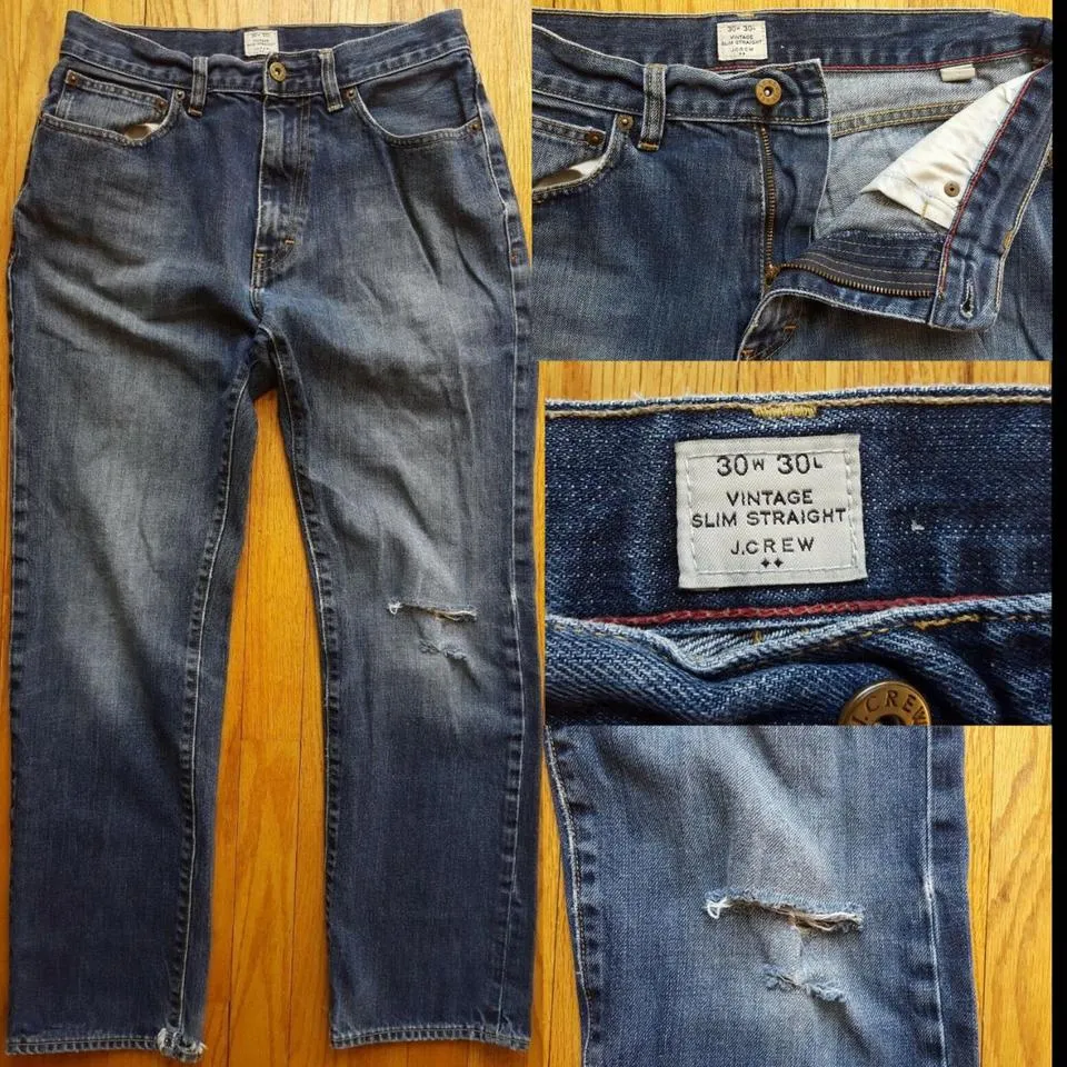 J.Crew Men's Blue Jeans