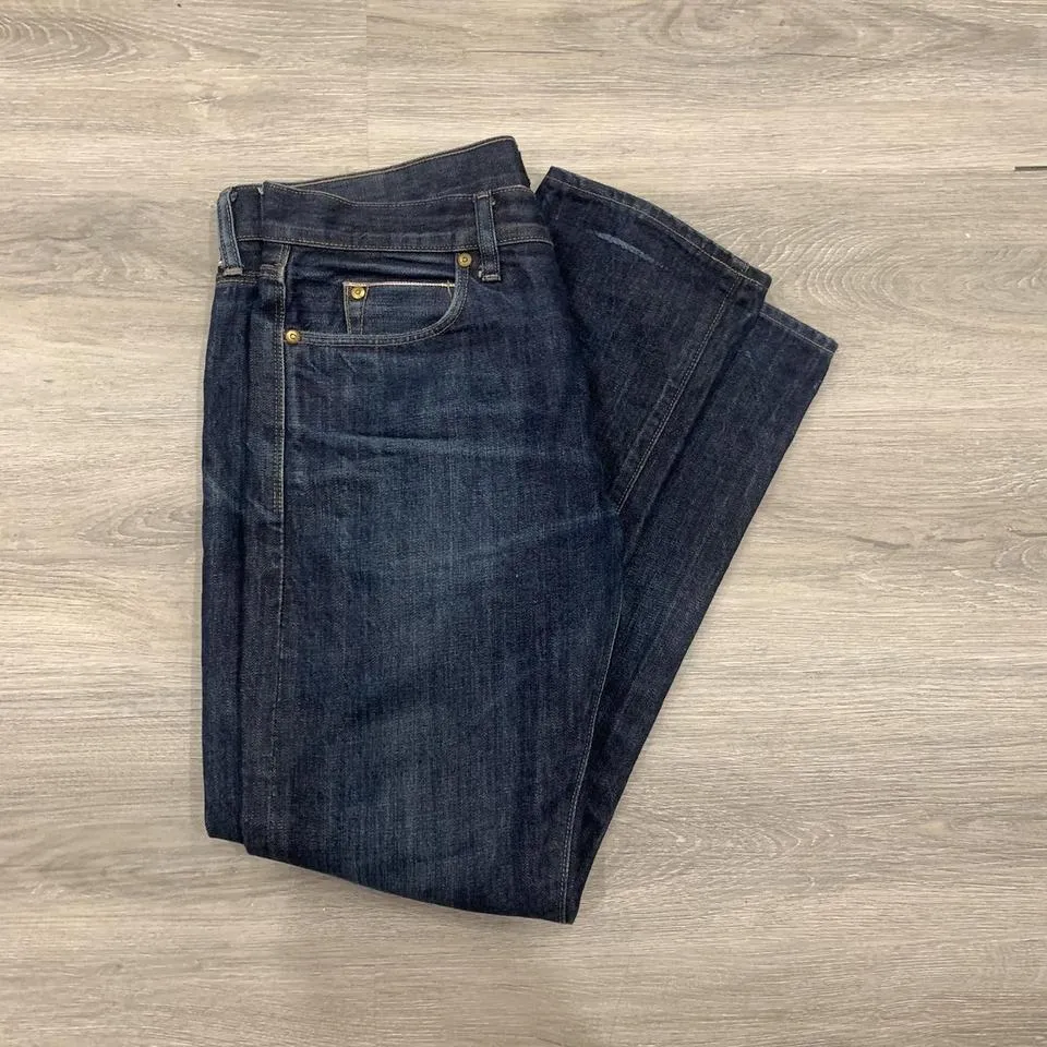 J.Crew Men's Blue and Navy Jeans