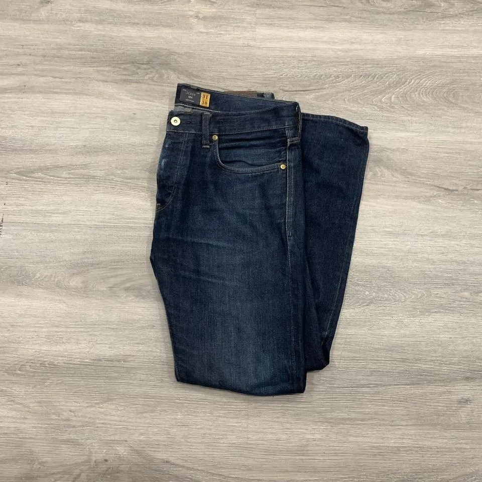 J.Crew Men's Blue and Navy Jeans