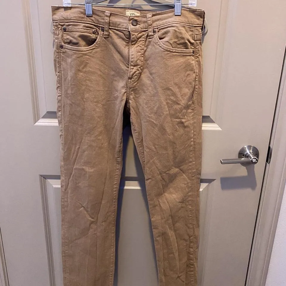 J.Crew Men's Tan and Khaki Jeans