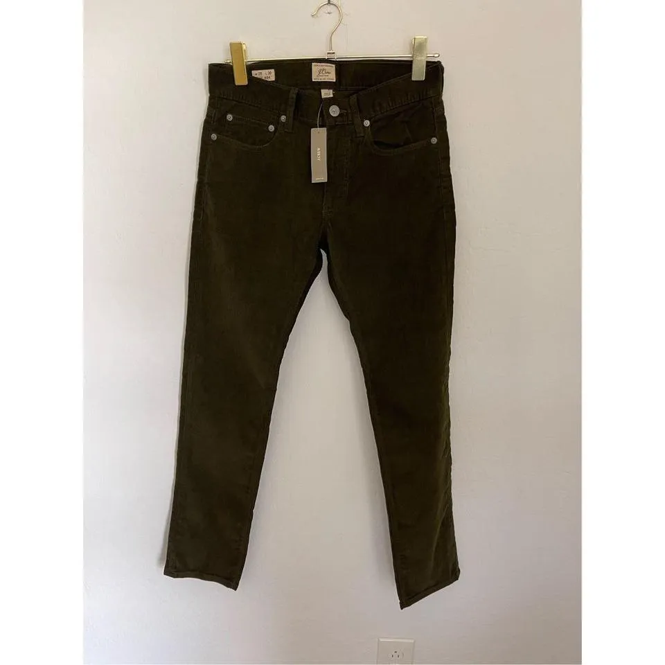 J.Crew Men's Green Jeans