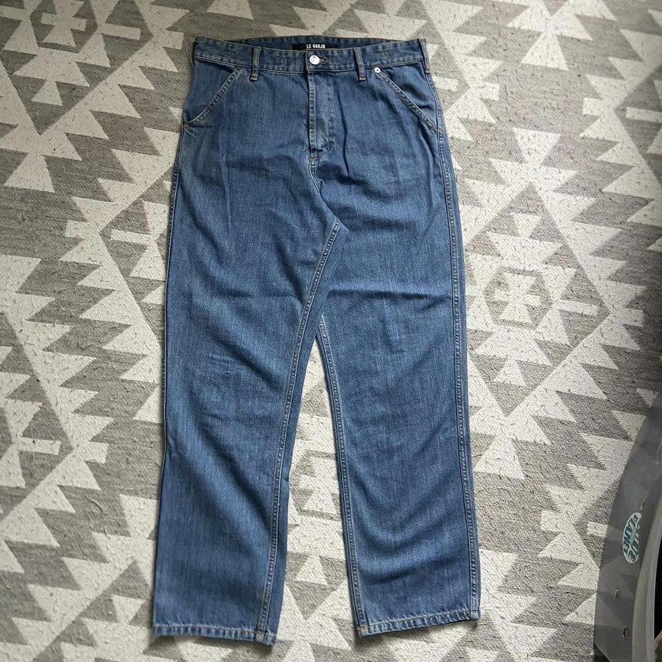 Jacquemus Men's Navy Jeans