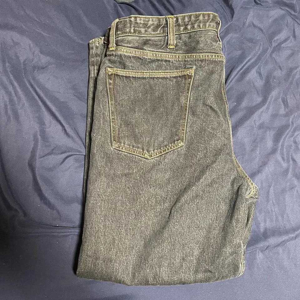 JNCO Men's Navy and Orange Jeans