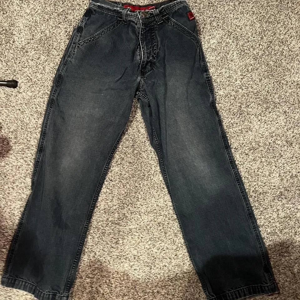 JNCO Men's Grey Jeans