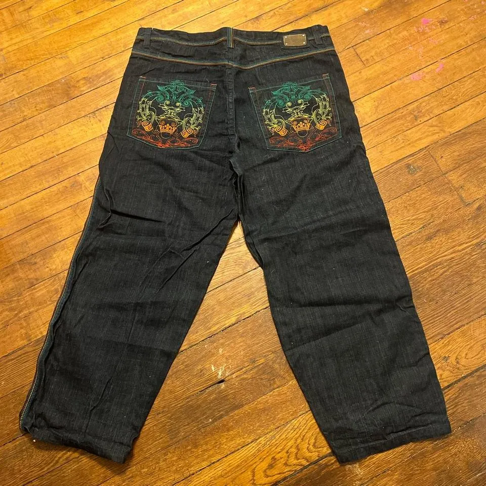 JNCO Men's Navy Jeans