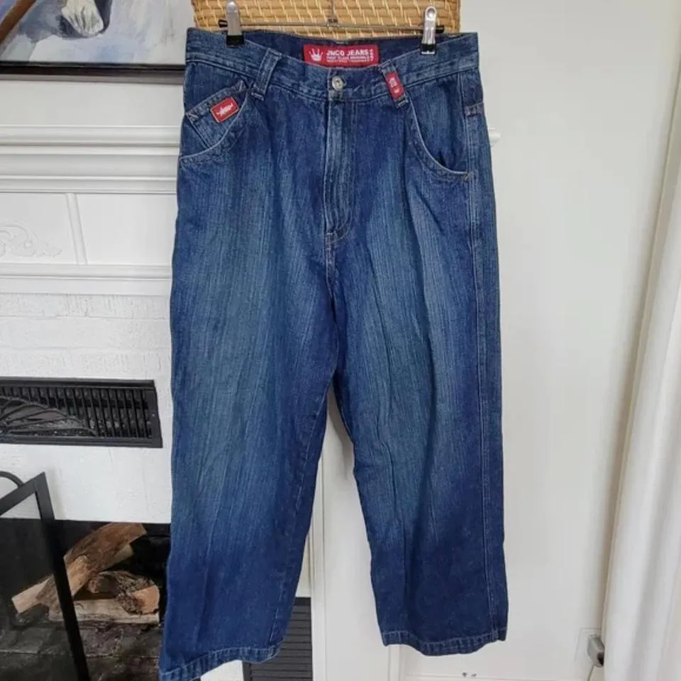 JNCO Men's Navy Jeans