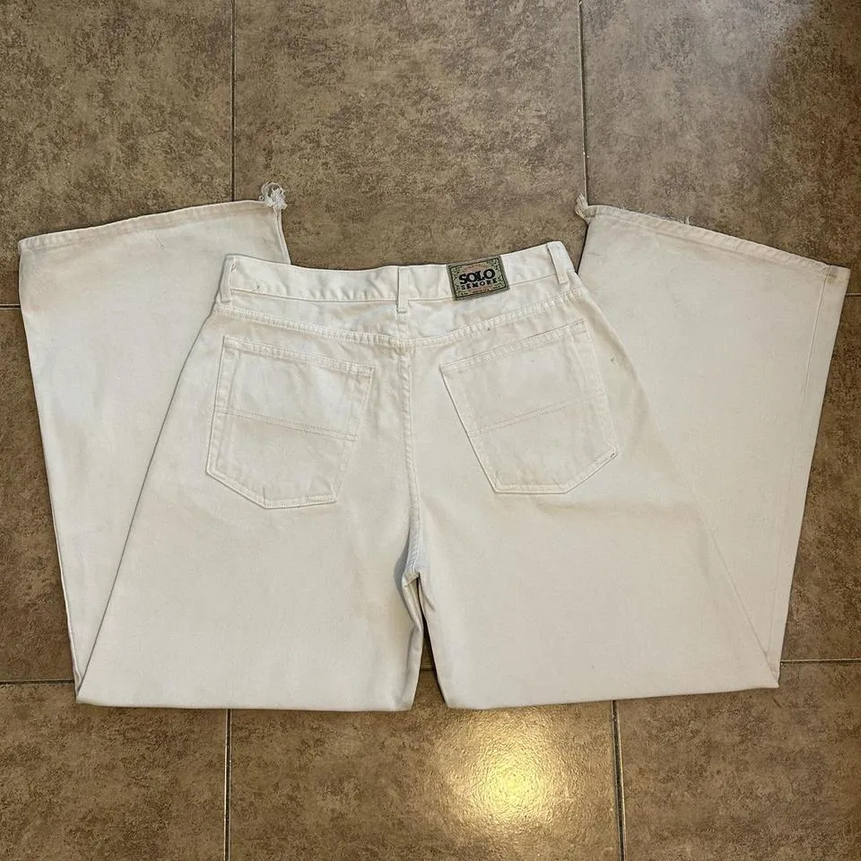 JNCO Men's White Jeans