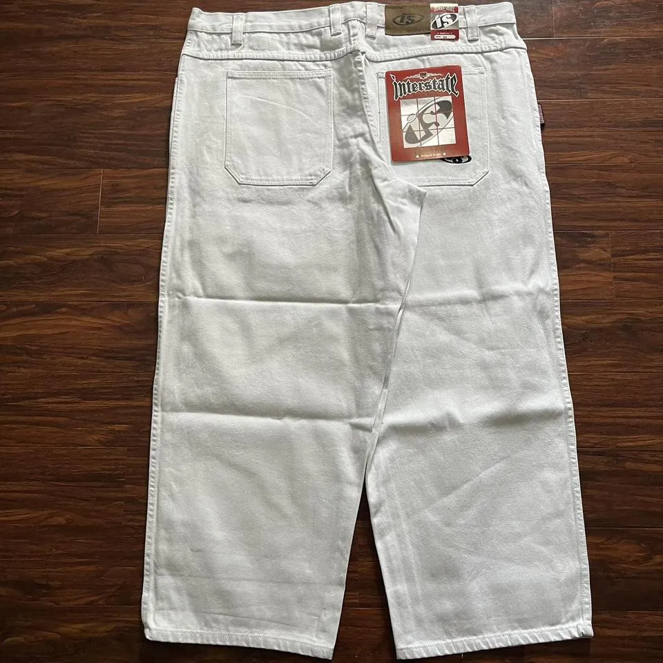 JNCO Men's White Jeans
