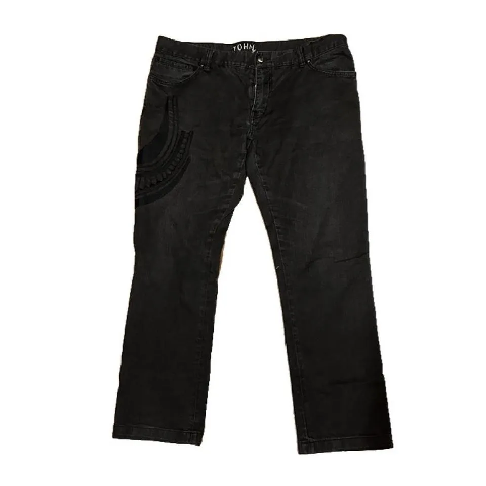 John Richmond Men's Black Jeans