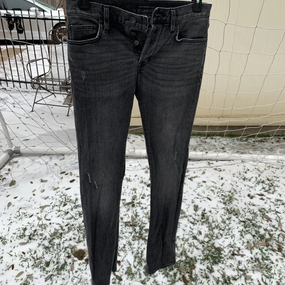John Varvatos Men's Black Jeans