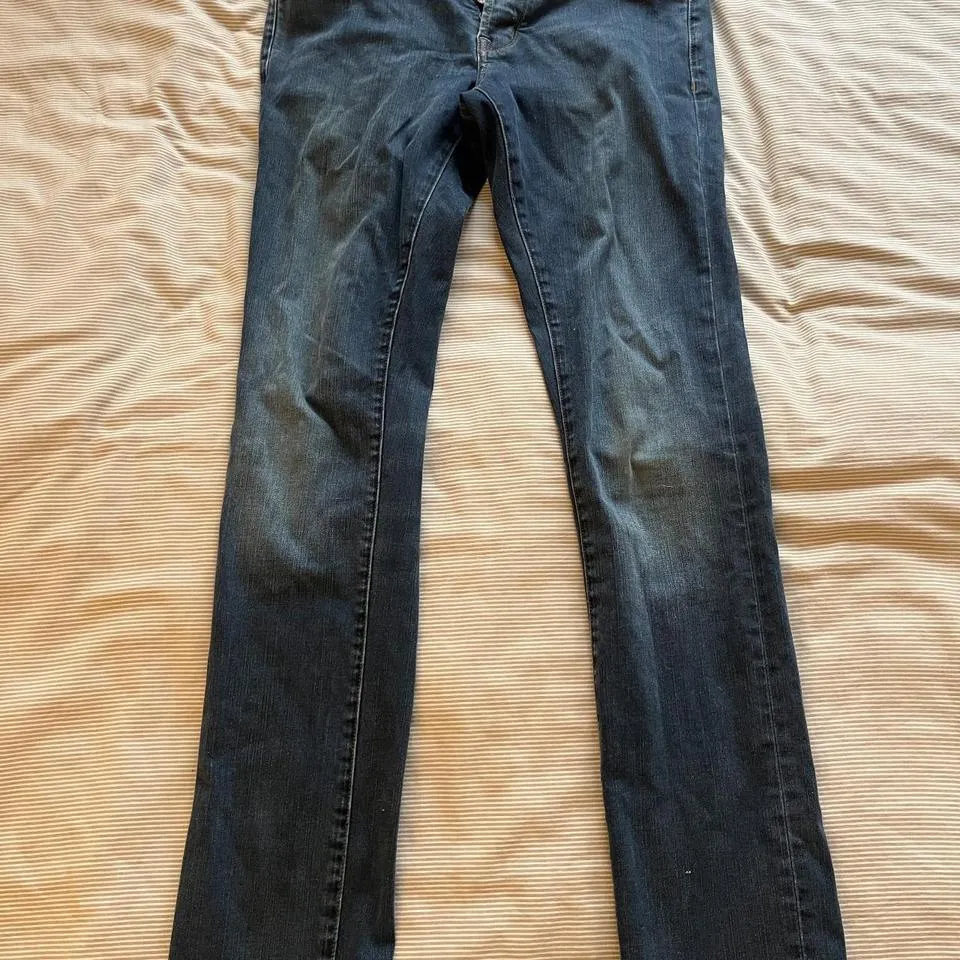 John Varvatos Men's Blue and Navy Jeans