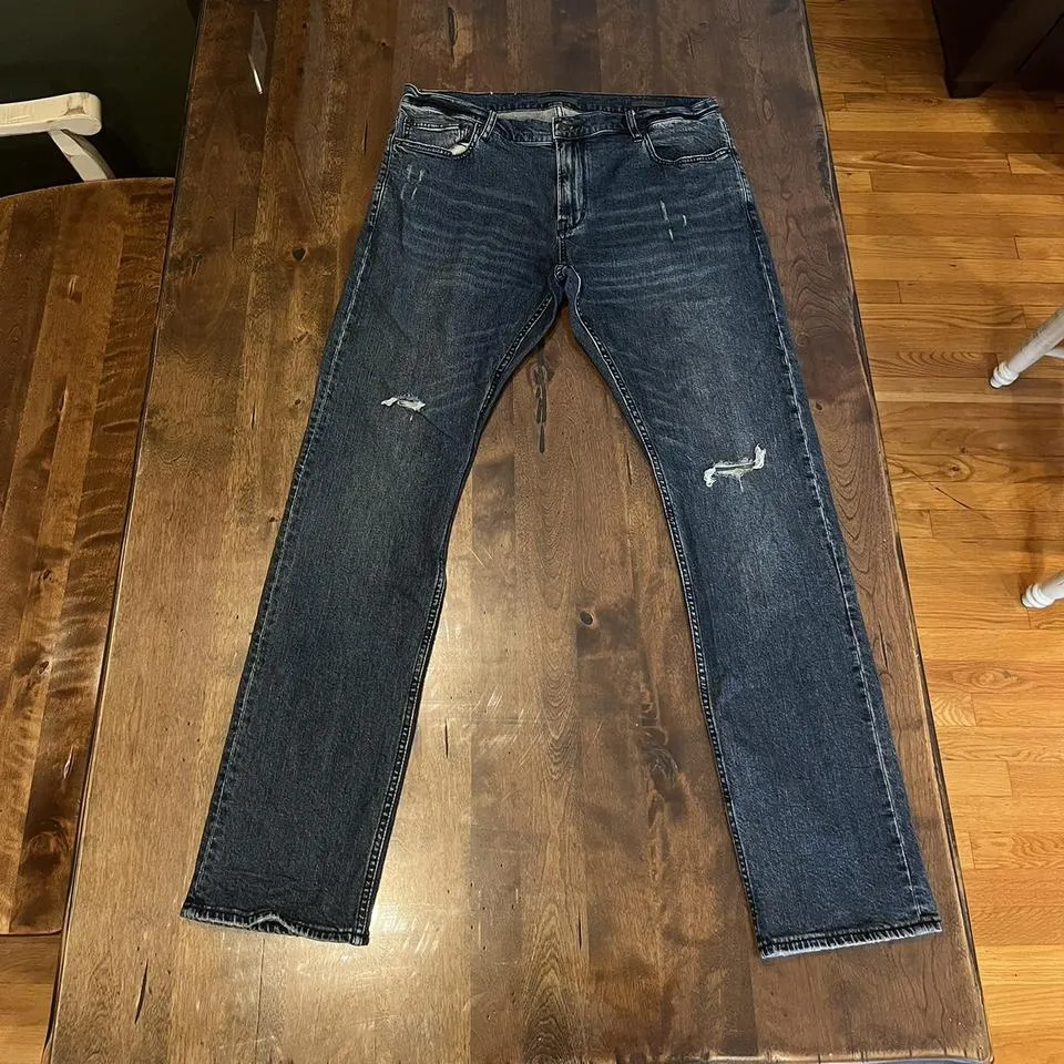 John Varvatos Men's Navy Jeans
