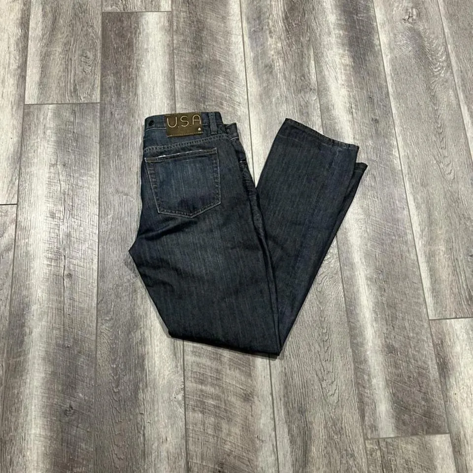 John Varvatos Men's Navy Jeans
