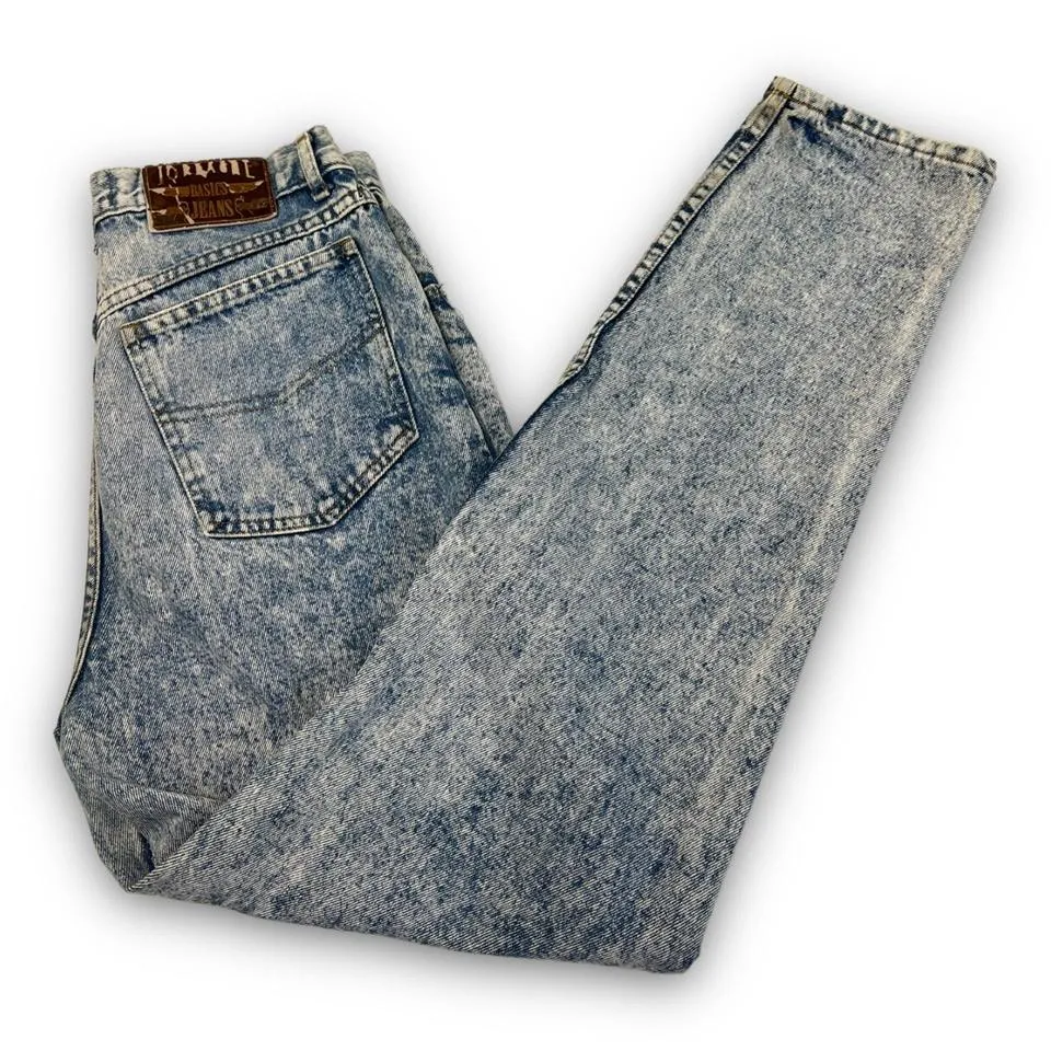 Jordache Men's Blue and White Jeans