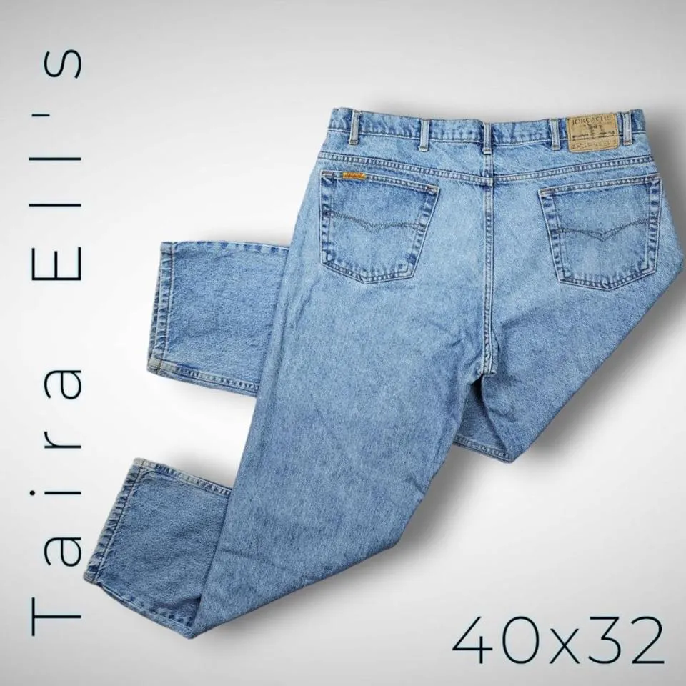 Jordache Men's Blue Jeans