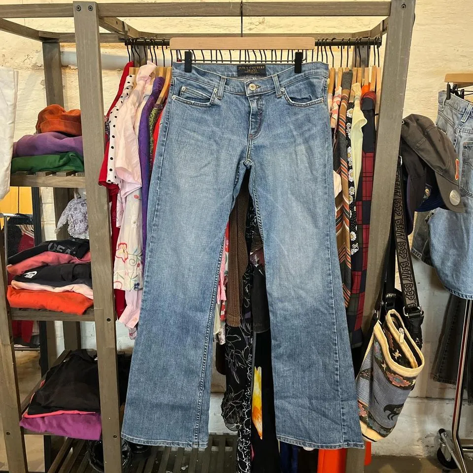 Juicy Couture Men's Blue and Navy Jeans