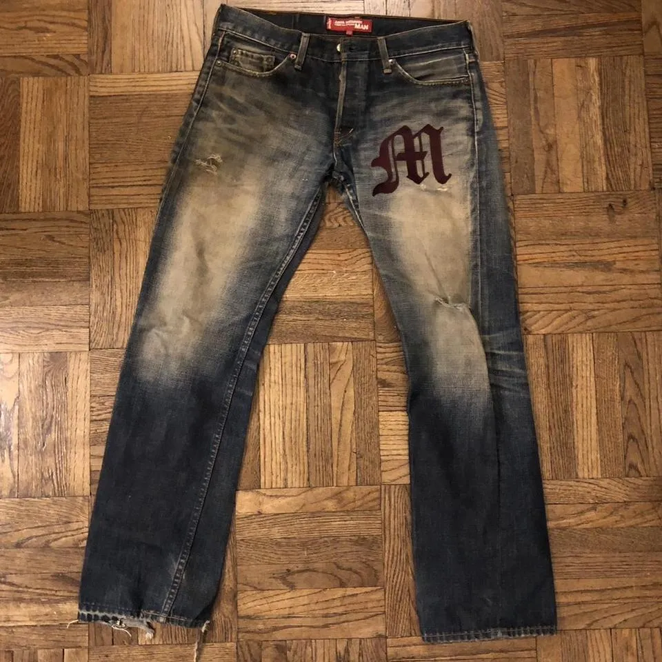 Junya Watanabe Men's Blue Jeans