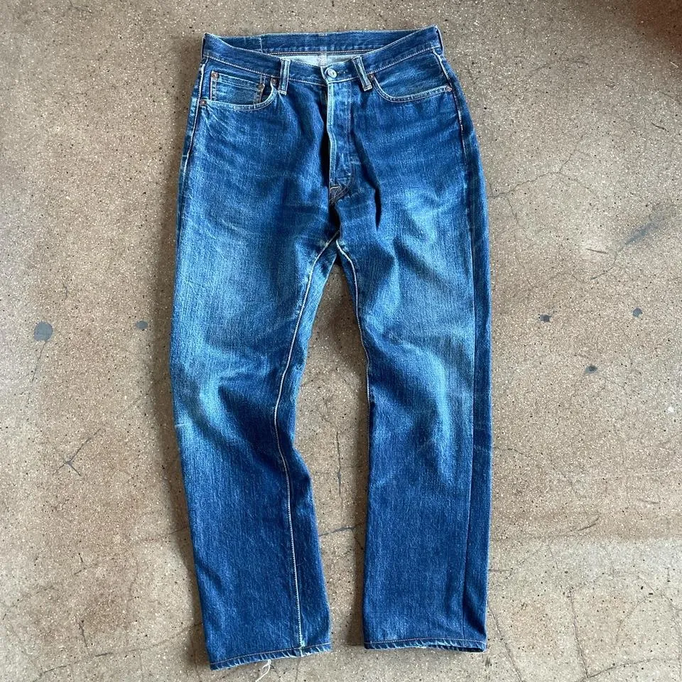Kapital Men's Blue and Navy Jeans