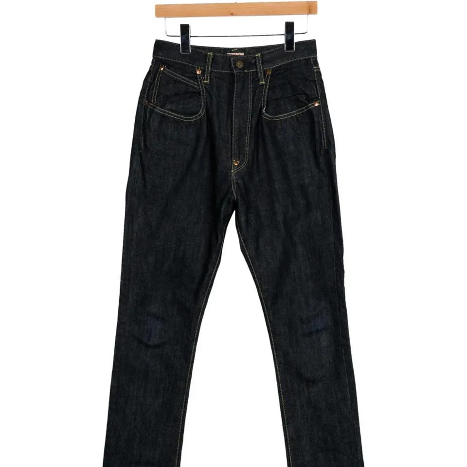 Kapital Men's Navy and Black Jeans