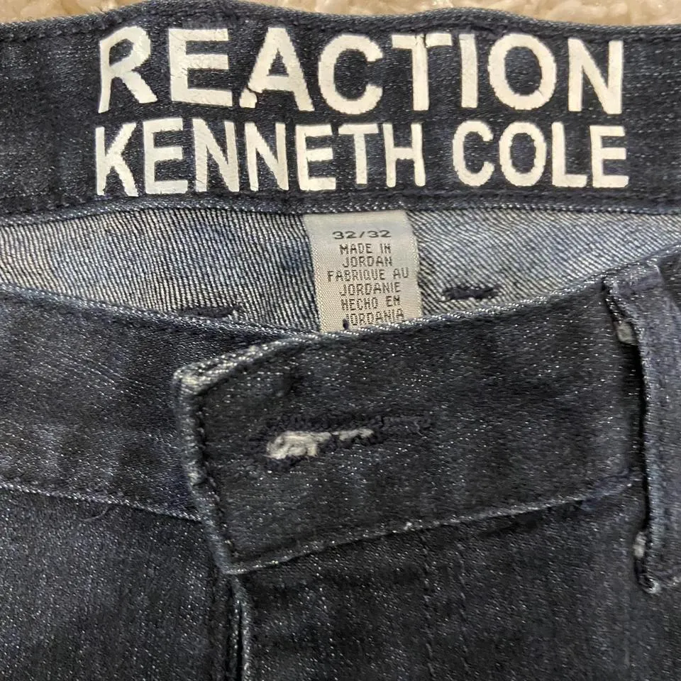 Kenneth Cole Men's Navy Jeans