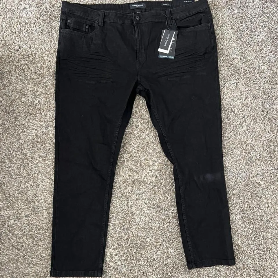 Kenneth Cole Men's Black Jeans